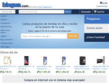 Tablet Screenshot of bingua.com